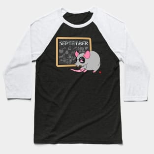 September Rat Baseball T-Shirt